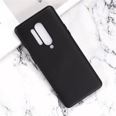 OnePlus 8 Pro hoesje, Gel case, Mat zwart | GSM Hoesje / Telefoonhoesje Geschikt Voor: OnePlus 8 Pro