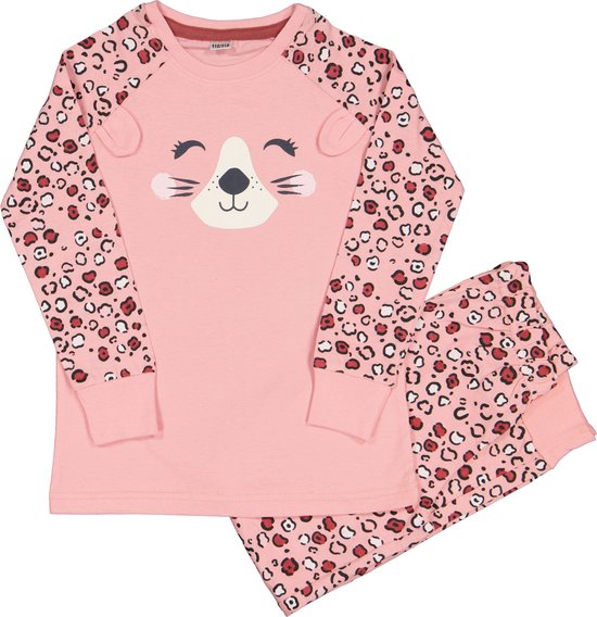 Zeeman kinder meisjes pyjama set - roze - maat 122/128 | bol.com