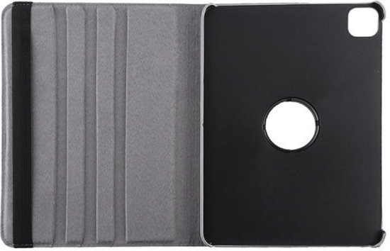 Étui multisupport pour iPad Pro 12.9 Multi - Étui pour tablette rotatif à 360 ° - Housse pour tablette Argent + 1x Protecteur d'écran + Stylet