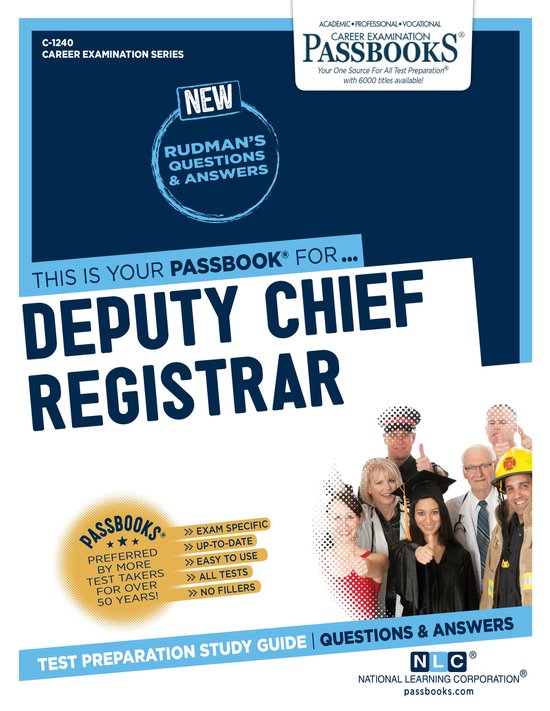 Career Examination Series Deputy Chief Registrar (ebook), National