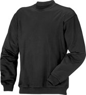 Jobman 5120 Roundneck Sweatshirt 65512010 - Zwart - S