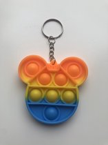 Pop It - Sleutelhanger - Mickey Mouse - Mini Pop It - Tegen Stress