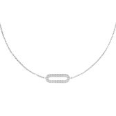 Roestvrij stalen ketting - Yehwang - Ketting - One size - Zilver