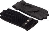 Heren handschoenen Leer - Luxe gevoerde handschoenen - Leren Handschoenen met Wollen bovenzijde - Model Ace