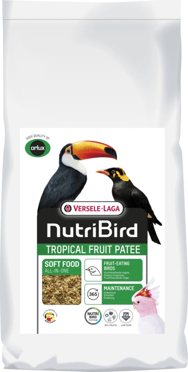 Versele-Laga Nutribird Tropical Fruit Patee - Vogelvoer - 25 kg
