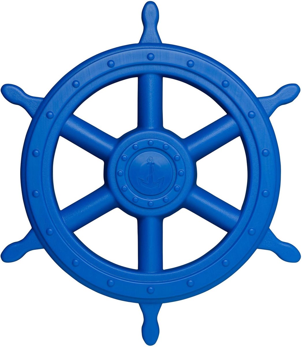 Swing King Piratenstuurwiel Voor Speelhuisje 52 Cm Blauw