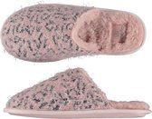 Apollo Dames Huisslippers Leopard Roze 39-40