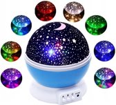 Ariko Star Projector - Starry Sky - Veilleuse Enfants - Starry Sky Night Light Baby/Child - Rotating Stars Projector - Lampe de projection - Chambre d'enfant - Veilleuse - Blauw