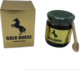 Power Escorts - Gold Horse - Libido booster - 30 doses in pot - Libido stimulerend - versnelt orgasme - Gelanga en ginseng kruiden - Libido Honing 100% biologische en plantaardige erectiemidd