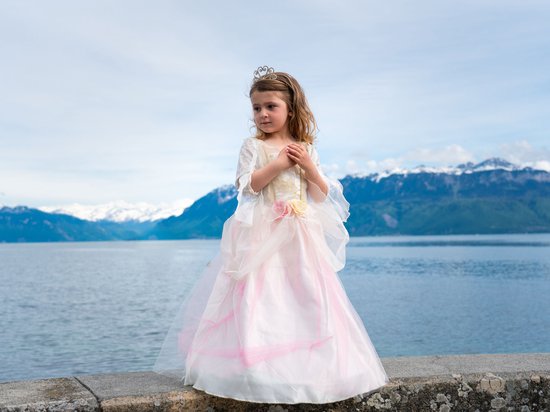 Robe de princesse fille 3 4 ans Deguisement de princesse Robe de princesse . bol