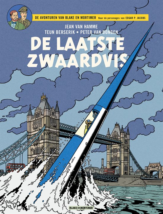 Omslag van Blake en mortimer 28. de laatste zwaardvis
