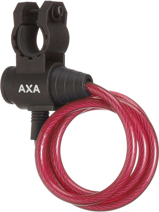 Câble antivol Axa Zipp - 120 cm - Rose