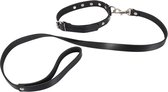 Lederen Halsband met Riem - BDSM - Bondage