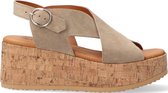 VIA VAI Sissel Raise Sandalen - Dames - Beige - Maat 42