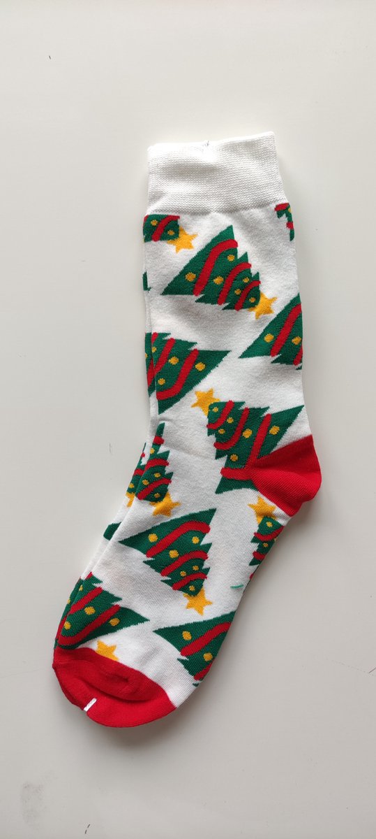 Kerstsokken-1 Paar-Christmas Socks-Unisex-38/43-Kerstcadeau-Hoge Kwaliteit