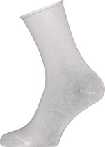 FALKE Happy damessokken (2-pack) - katoen - wit (white) - Maat: 35-38