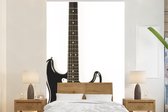 Behang - Fotobehang Het middenstuk van een elektrische gitaar - Breedte 170 cm x hoogte 260 cm