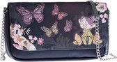 Schoudertas Sneeuwwitje Dopey vlinders - Disney - black purse - Karactermania