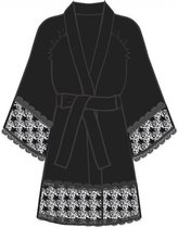 Lords & Lilies  Dames Kamerjas Zwart L