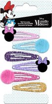 haarspeldjes Minnie Mouse meisjes RVS 6 stuks