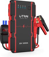 UTRAI - Jump Starter Auto - Batterij 13000mAh - 1000A - Smart-Clip Power Bank met Batterij Detectie voor 12V - Auto Booster Jumpstarter Mini