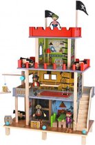 speelset Piratenkasteel junior 74 cm hout 17-delig