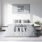 Nice Dreams - Good Vibes Grey - Good Vibes Grey - Lits-jumeaux 240 x 220 cm