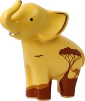 Goebel - Elephant | Decoratief beeld / figuur Enkesha | Porselein - 11cm - olifant