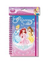 notitieboekje Princess junior A5 papier roze