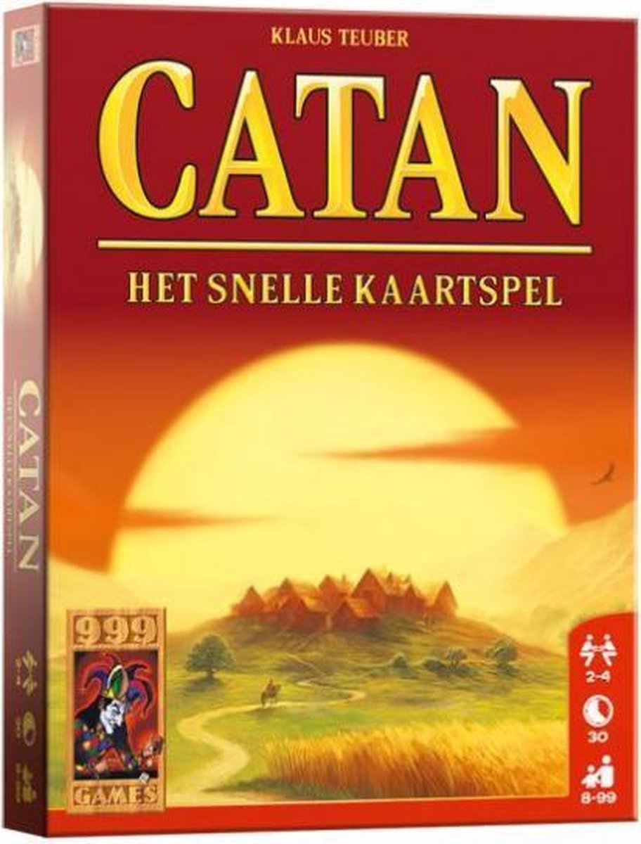 Afbeelding van product 999 Games  kaartspel Catan: Het snelle Kaartspel
