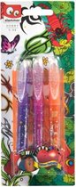 tattoo gelpen 3 stuks oranje/roze/paars