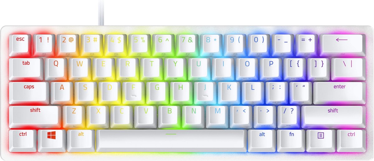 Razer Huntsman Mini Gaming Toetsenbord (Optisch Rood) Mercury QWERTY