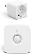 Philips Hue Combipack - Hue Smart Plug Nederland en Bewegingssensor voor Binnen - Slimme Stekker