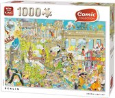 King Comic Puzzel 1000 Stukjes (68 x 49 cm) - Berlijn - Cartoon Legpuzzel