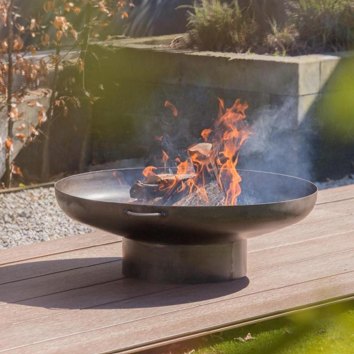 RedFire Oulu Fire Bowl - Ø 80 cm - Black