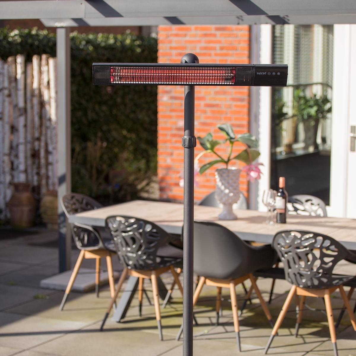 Sunred Dark 2500 W - Freestanding patio heater