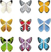 Magic Butterfly Twist-up - Papillons Magiques - Papillon pour carte - Assortiment Nature 9 pièces