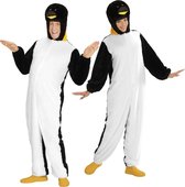 Widmann - Pinguin Kostuum - Dieren Onesie Pluche Pinguin Kostuum - - Medium / Large - Carnavalskleding - Verkleedkleding