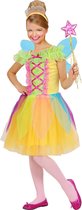 Widmann - Elfen Feeen & Fantasy Kostuum - Multicolour Fee Kleurrijk Kostuum Meisje - Multicolor - Maat 158 - Carnavalskleding - Verkleedkleding