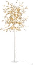 Boom Blaadjes Glitter+Led Metaal Goud Large