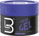 LEVEL3 Cream Gel - Glanzende Haar gel 250ml