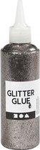 glitterlijm zilver 118 ml