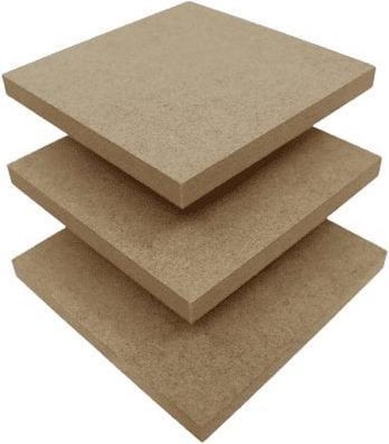 Greenbasic® - MDF 3mm 400 x 600 mm - 10 stuks | bol