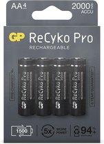 GP AA ReCyko+ Oplaadbare Batterijen