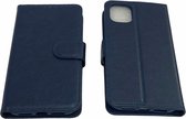 Apple iPhone 13 Bluwe Portemonnee Wallet Case – TPU  hoesje met pasjes Flip Cover - Boek  beschermend Telefoonhoesje