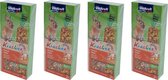 Vitakraft - Rabbit Snack Dwarf Rabbit Cracker - Miel 2 en 1 - 110 grammes par 4 boîtes