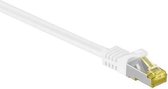 Cat 7 - S/FTP - Netwerkkabel - Patchkabel - Afgeschermd - 10 Gbps - 50 meter - Wit - Allteq