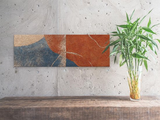 Artaza Peinture sur Toile Art Abstrait de Cercles - 60x20 - Photo sur Toile - Impression sur Toile