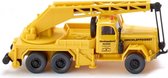 miniatuurvoertuig Magirus Uranus die-cast zink 1:87 geel