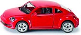 Volkswagen Beetle auto rood (1417)